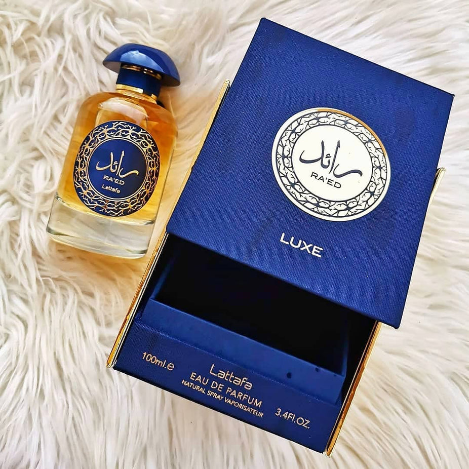 Ra'ed Gold Luxe EDP - 100ML (3.4 oz) by Lattafa - Intense oud