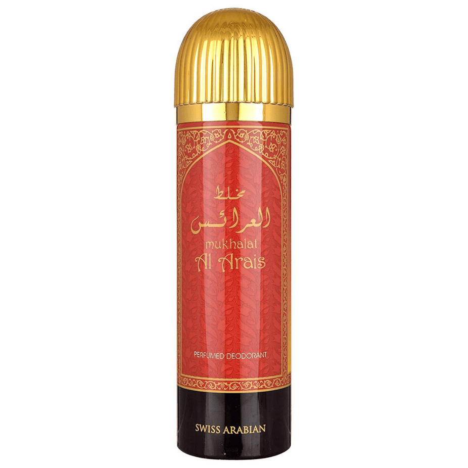 Mukhalat Al Arais Deodorant - 200 ML (6.7 oz) by Swiss Arabian - Intense oud