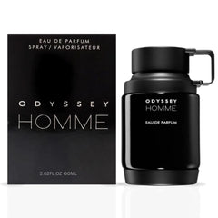 Odyssey Homme Black EDP Spray 60ML (2.02 OZ) by Armaf | A Luxurious, Creamy Blend Of Vanilla, Spices, And Sensual Florals. - Intense Oud