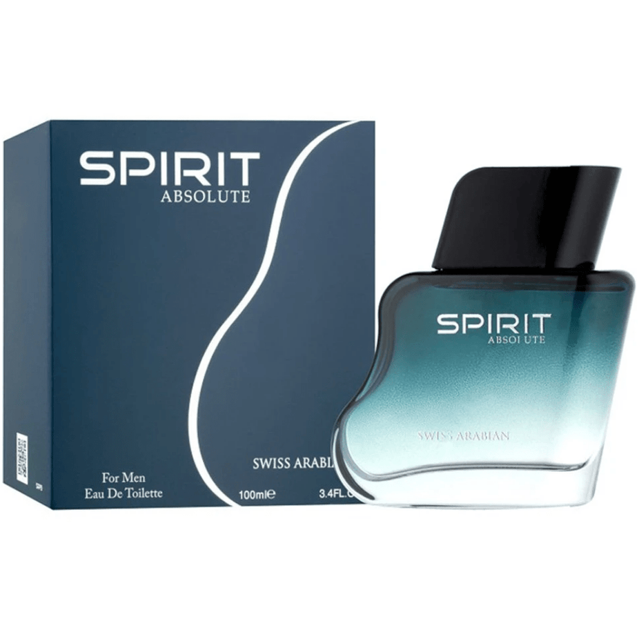 Spirit Absolute for Men EDP- 100 ML (3.4 oz) by Swiss Arabian - Intense oud