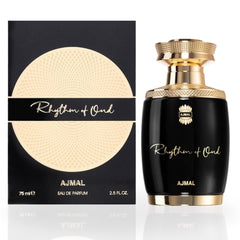 Rhythm of Oud EDP Spray 75ML (2.5 OZ) by AJMAL | Long Lasting, Luxurious, Exotic, Sensual, Signature Scents.