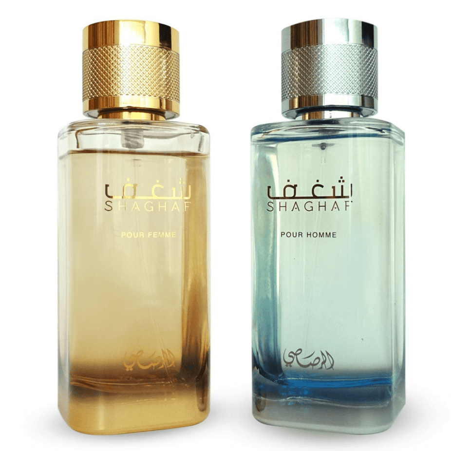 Shaghaf EDP (Couple Set) Men & Women - 100 ML (3.4 oz) by Rasasi - Intense oud