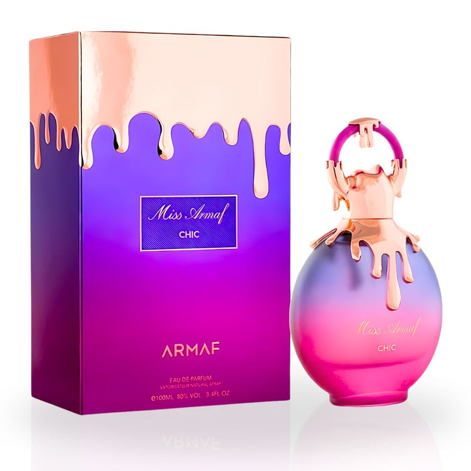 Miss Armaf Chic EDP Spray 100ML (3.4 OZ) By Armaf | Experience The Elegance & Charm Of This Refreshing Scent.