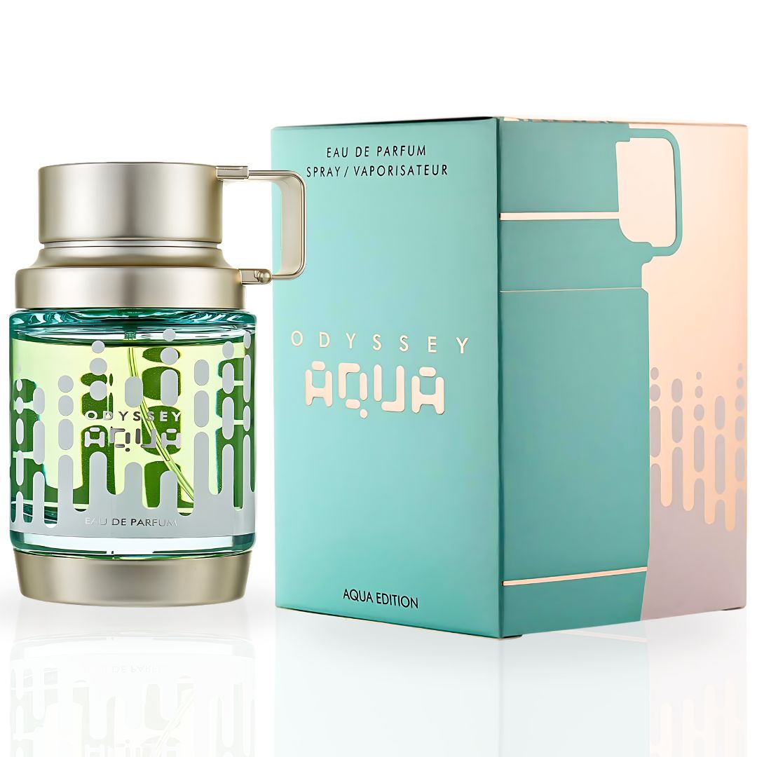 Odyssey Aqua Edition EDP Spray 100ML (3.4 OZ) By Armaf | Long Lasting, Exquisite, Signature Scent.