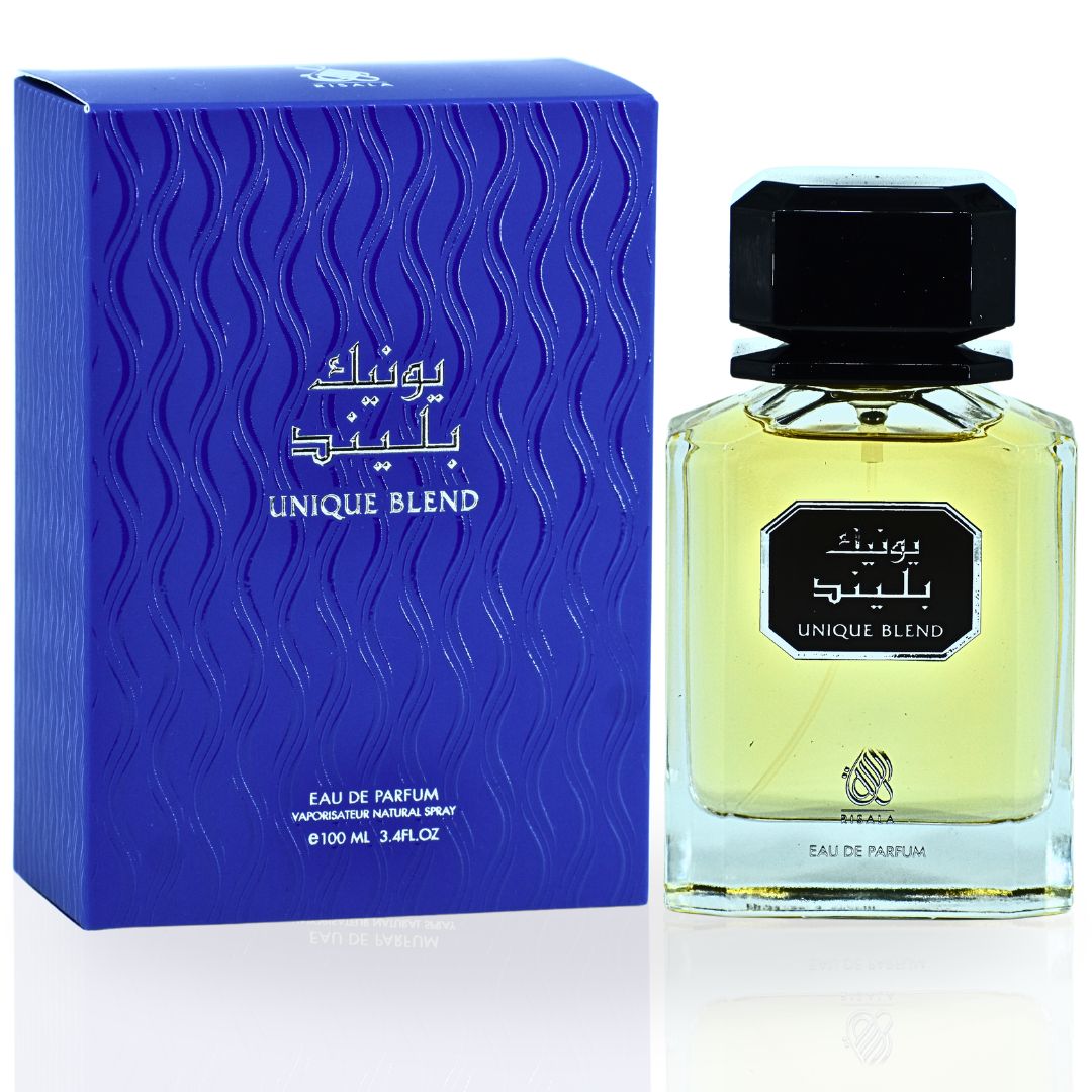 Unique Blend EDP Spray 100ML (3.4 OZ) By RISALA | Long Lasting, Luxurious & Refreshing Fragrance. - Intense Oud