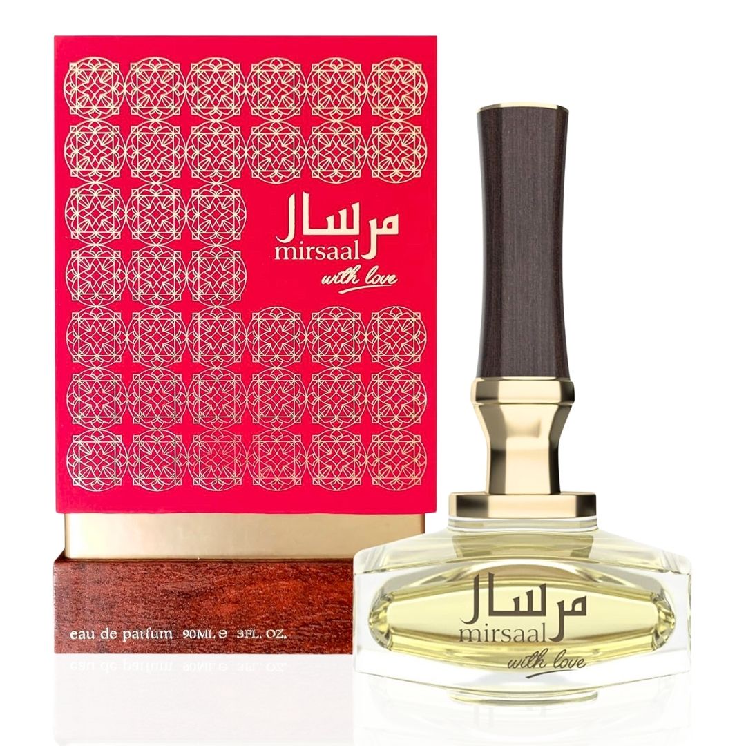 Mirsaal With Love Eau De Parfum Spray 90ML (3.0 OZ) By Afnan | A Rich, Warm Scent Of Spice, Wood And Sweetness.