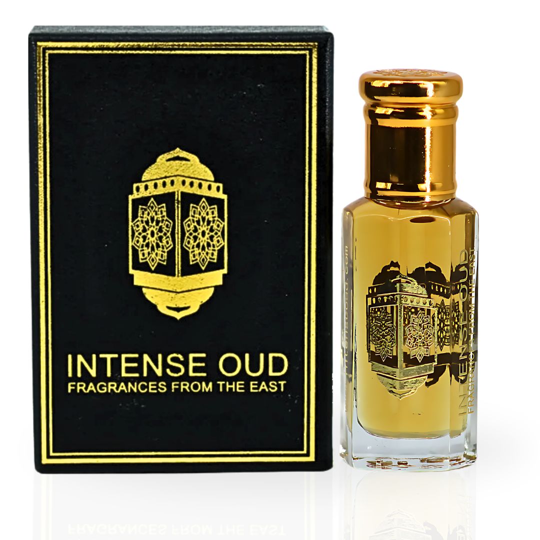 Attar Full Men Perfume Oil 12ml(0.40 oz) with Black Gift Box INTENSE OUD