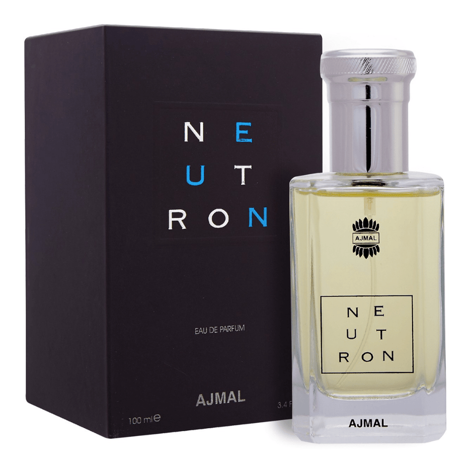 Neutron for Men EDP - 100 ML (3.4 oz) by Ajmal - Intense oud