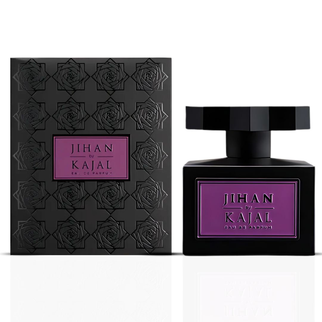 Jihan Eau De Parfum Spray 100ML (3.4 OZ) By Kajal | A Luxurious Blend Of Exotic Saffron, Florals & Smoky Oud, Wrapped in Creamy Vanilla For A Captivating Finish.