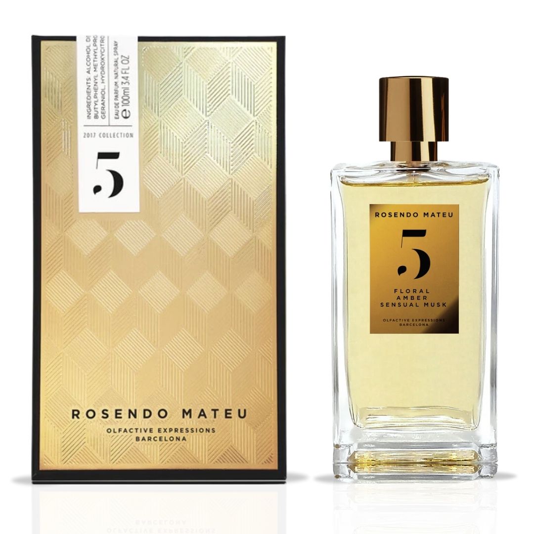 Rosendo Mateu 5 Eau De Parfum Spray 100ML (3.4 OZ) By Rosendo Mateu | A Spicy, Floral Fragrance With A Sweet & Elegant Finish.