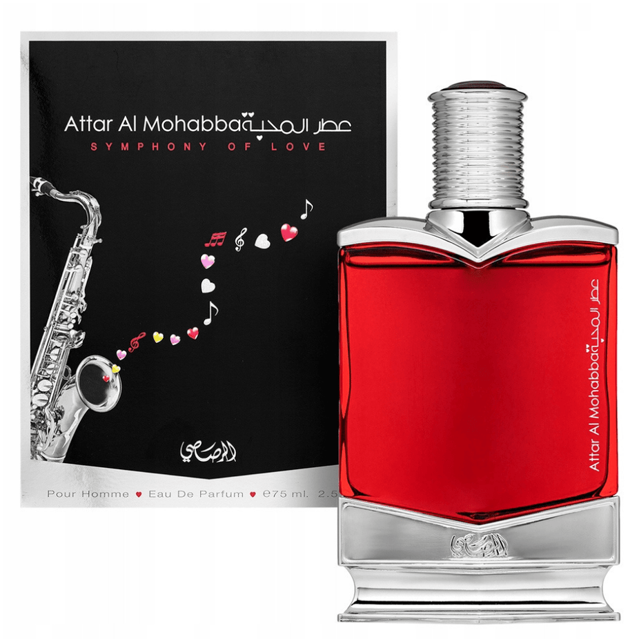 Attar Al Mohabba Men EDP-75ml by Rasasi - Intense oud