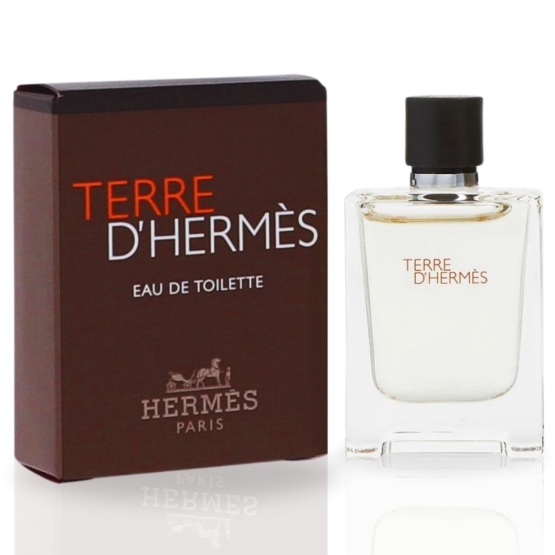 Terre D'Hermes Cologne EDT 5ML (0.17 OZ) by Hermes | Long Lasting & Luxurious, Fragrance Miniatures.