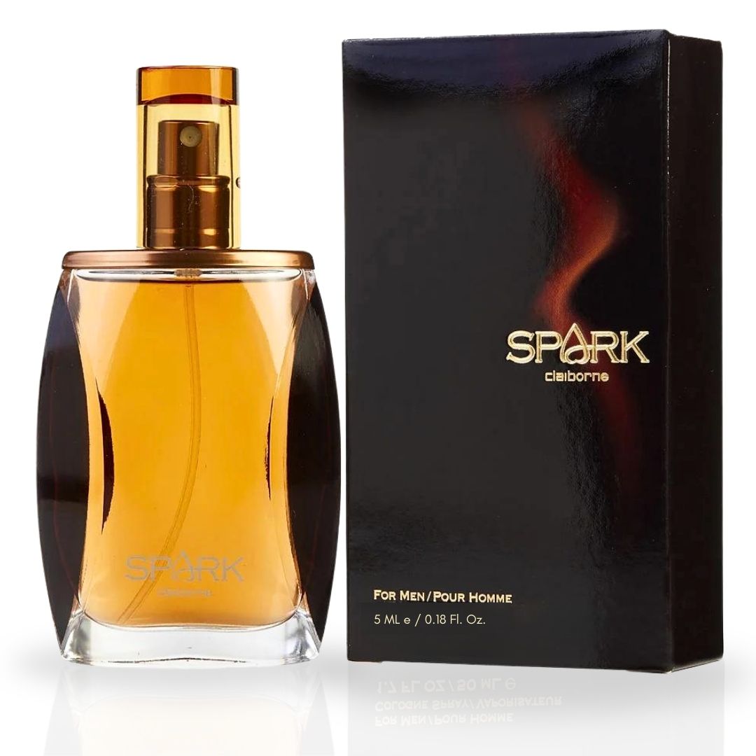 Spark For Men Cologne 5.3ML (0.18 OZ) by Liz Claiborne | Long Lasting ...