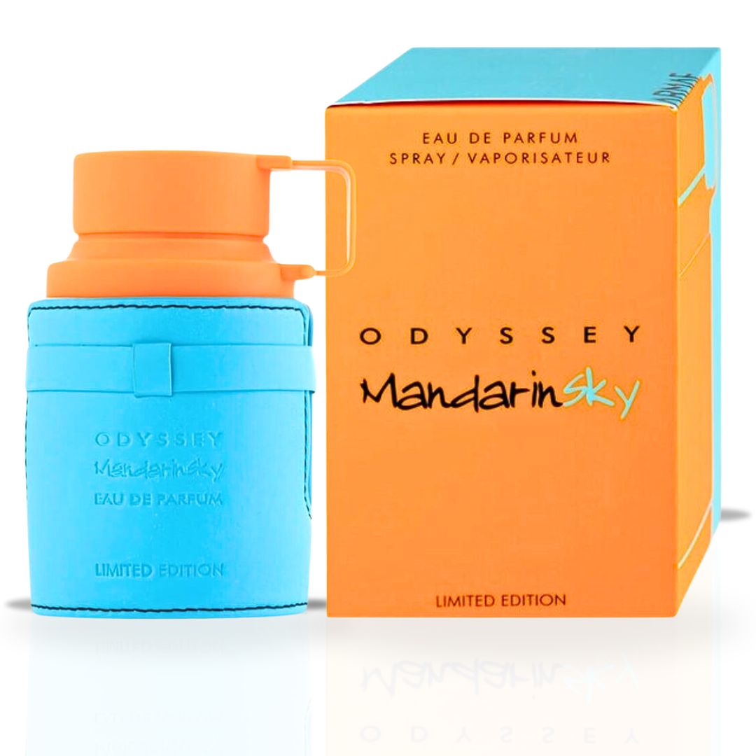 Odyssey Mandarin Sky Limited Edition EDP Spray 60ML (2.02 OZ) By Armaf | Long Lasting, Luxurious, Refreshing Aroma.