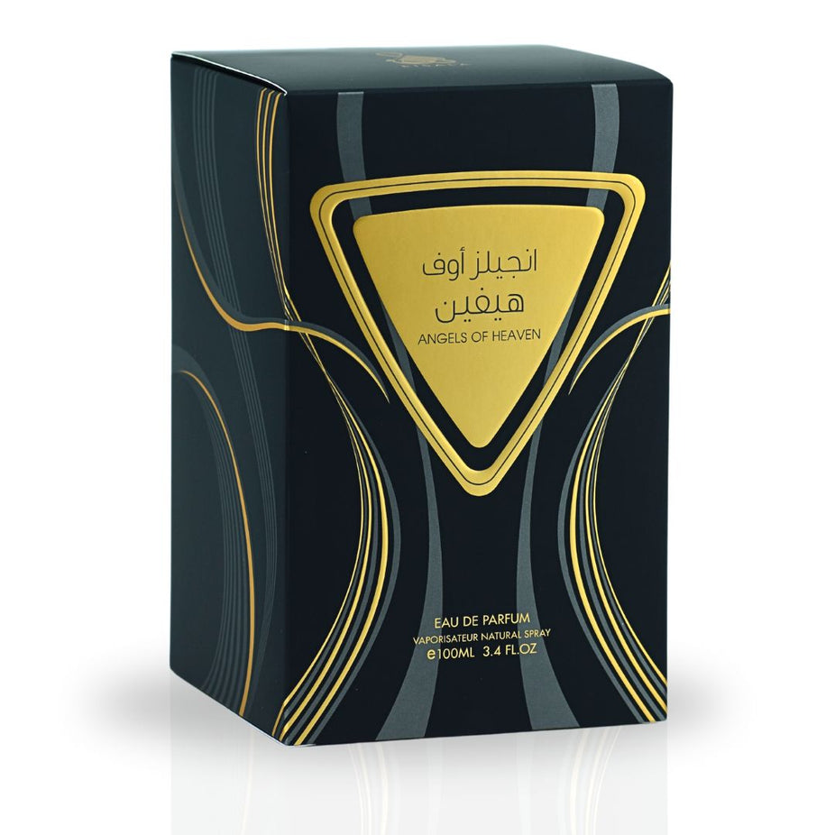 Angels Of Heaven EDP Spray 100ML (3.4 OZ) By RISALA | Immerse Yourself In The Opulent Blend Of Sweet & Spicy Scent. - Intense Oud