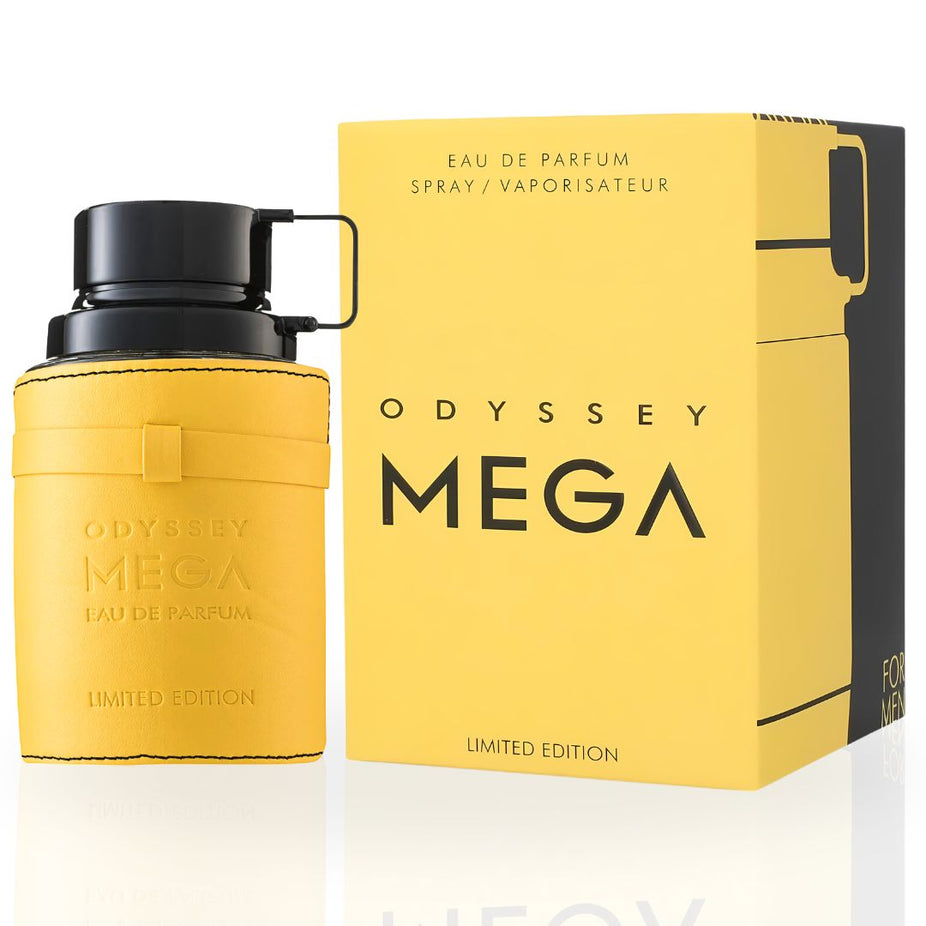 Odyssey Mega Man Limited Edition EDP Spray 100ML (3.4 OZ) By Armaf | Long Lasting, Exotic, Signature Masculine Scent.