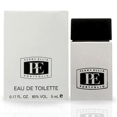 Portfolio For Men Cologne EDT 5ML (0.17 OZ) by Perry Ellis | Long Lasting & Luxurious, Fragrance Miniatures.