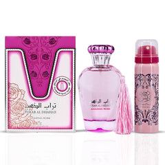 Turab Al Dhahab Amazing Rose Eau De Parfum Spray 100ML (3.4 OZ) With Perfumed Spray 50ML (1.6 OZ) By Ard Al Zaafaran | A Vibrant Fusion Of Zesty Citrus, Lush Florals & Soft Sweetness.