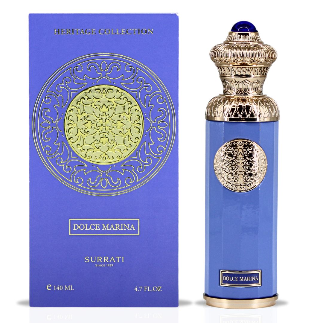 HERITAGE COLLECTION - DOLCE MARINA Eau De Parfum Spray 140ML (4.7 OZ) By Surrati | A Bright Citrus Scent With Soft Floral Notes & A Warm, Musky Base.