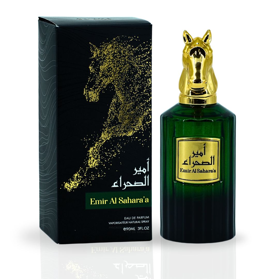 Emir Al Sahara'a EDP 90ML (3 OZ) By RISALA | Experience The Charm Of This Exquisite Aroma. - Intense Oud