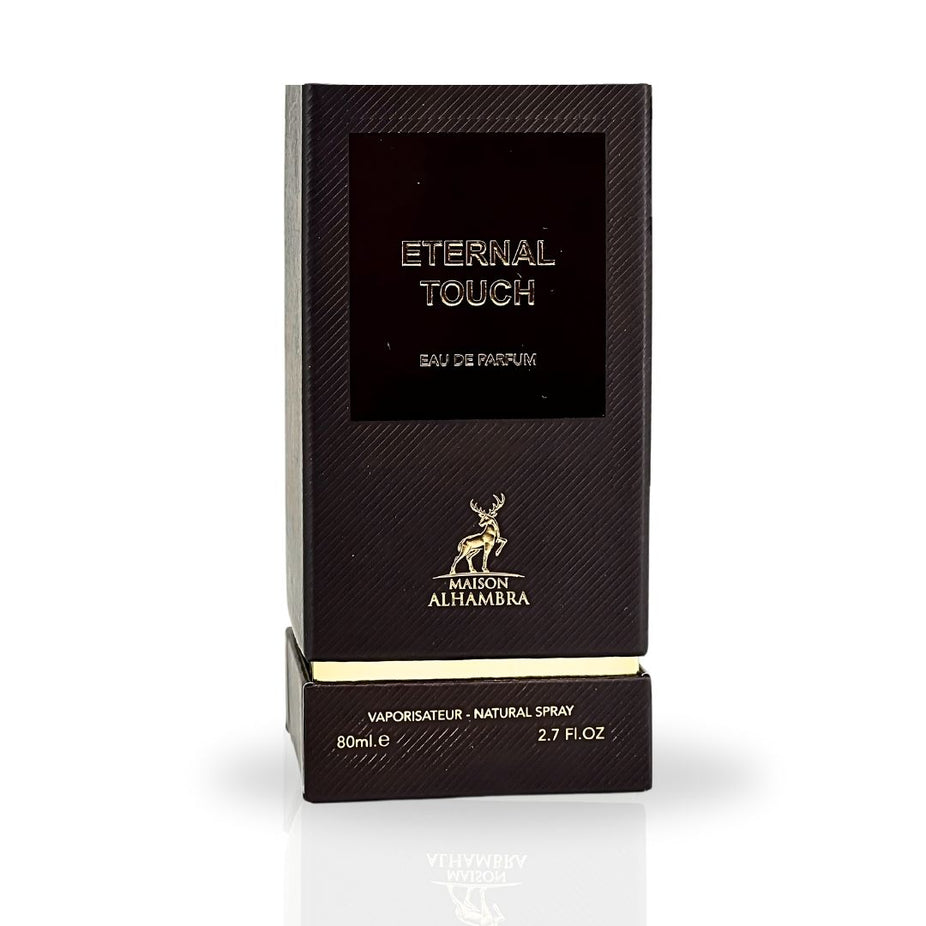 Eternal Touch EDP Spray 80ML (2.7OZ) by Maison Alhambra | Unleash Your Bold Essence with This Luxurious Fragrance.