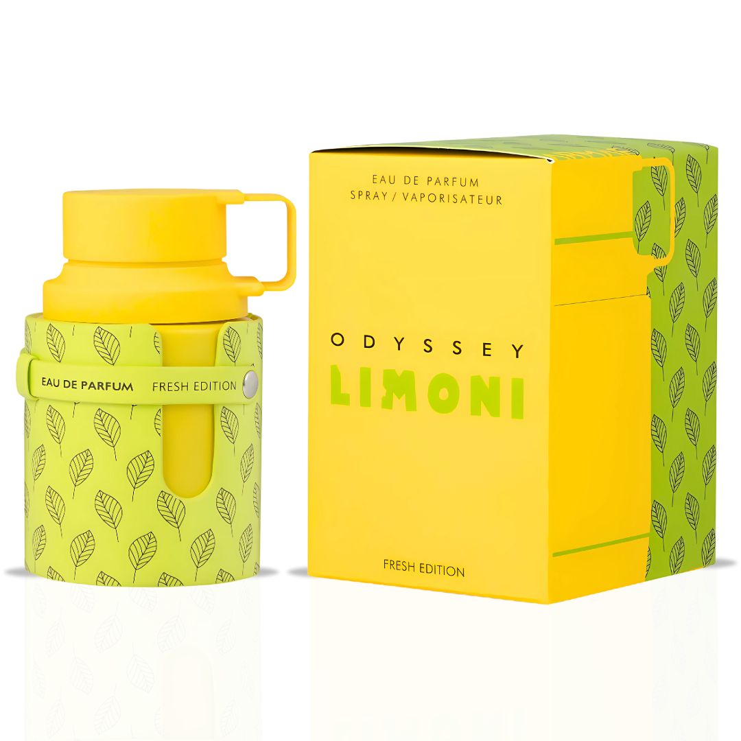 Odyssey Limoni Eau De Parfum Spray 100ML (3.4 OZ) By Armaf | Long Lasting, Fresh, Zesty, Signature Parfums.