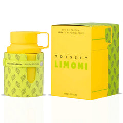 Odyssey Limoni Eau De Parfum Spray 100ML (3.4 OZ) By Armaf | Long Lasting, Fresh, Zesty, Signature Parfums.