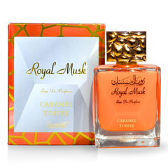 Royal Musk Caramel Toffee EDP 100ML (3.4 OZ) By SURRATI, Exotic Fragrances For Men & Women. - Intense Oud