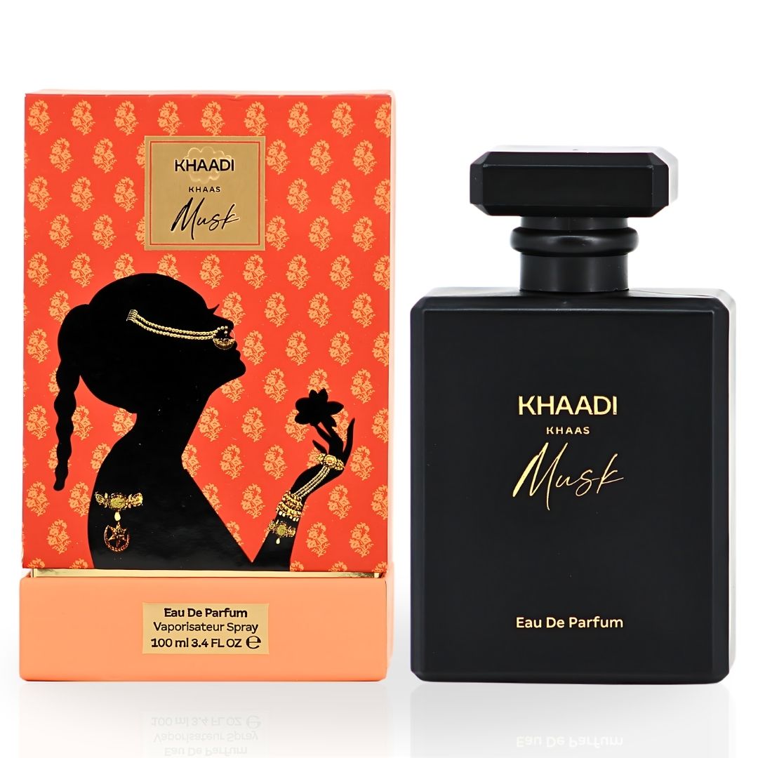 Khaas Musk EDP Spray 100ML (3.4 OZ) by Khaadi | Long Lasting, Fresh, Citrusy and Aquatic Perfumes.