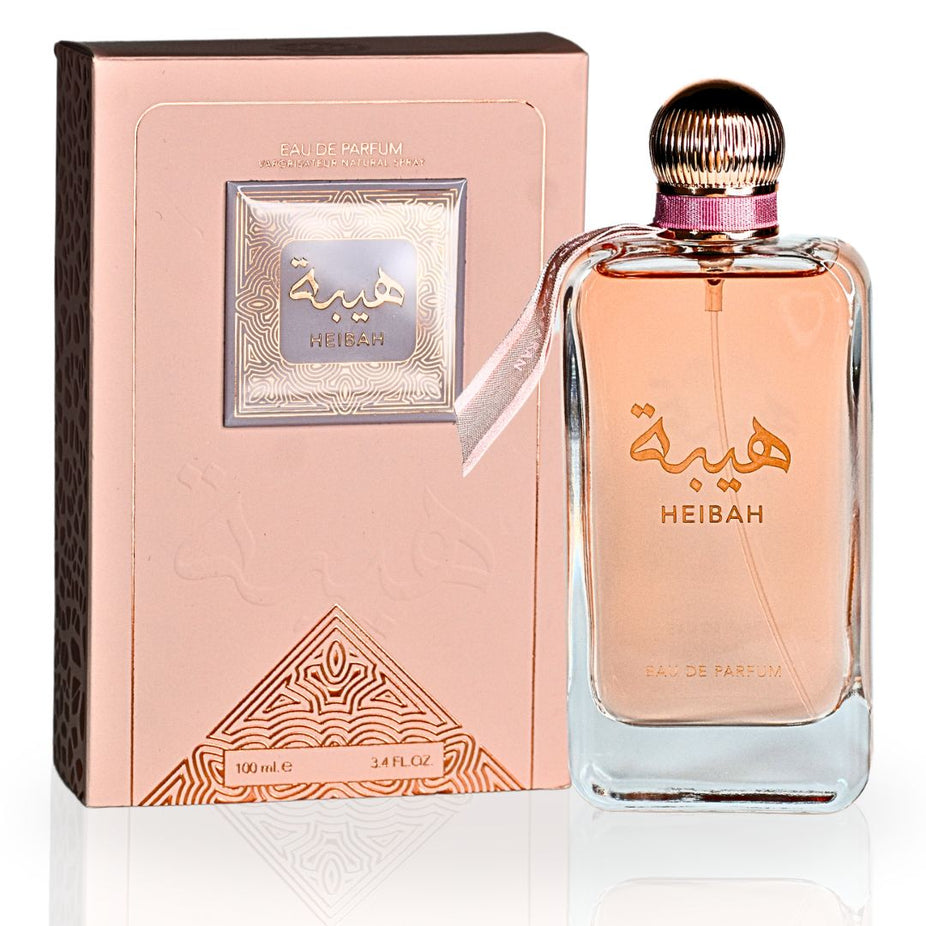 Heibah EDP Spray 100ML (3.4 OZ) By Ard Al Zaafaran | Embark On A Journey Of Opulence With This Fragrance. - Intense Oud