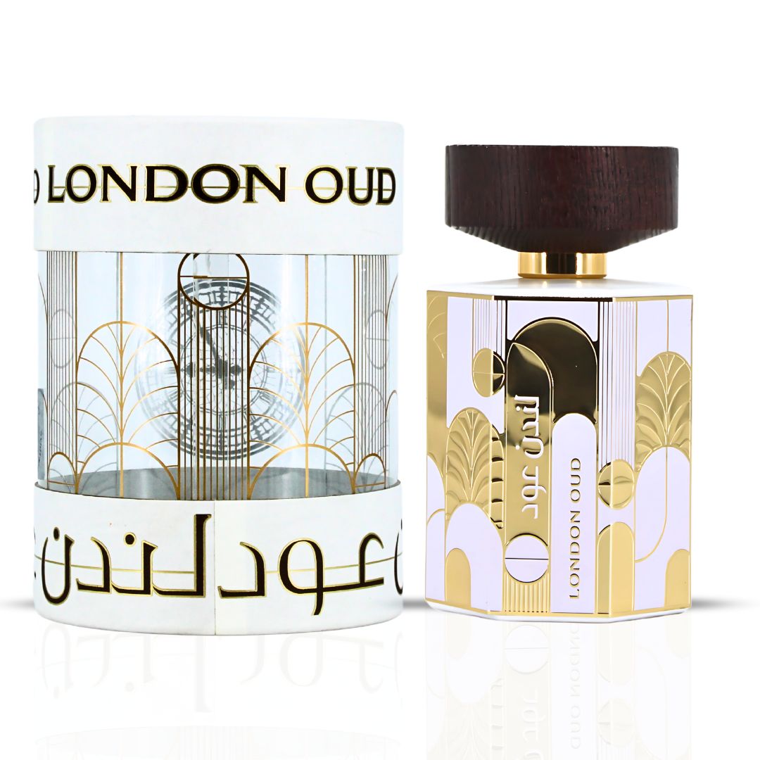 London Oud Eau De Parfum Spray 100ML (3.4 OZ) By Ard Al Zaafaran | A Luxurious Fusion Of Iris, Cinnamon & Oud, Delivering A Refined, Exotic Aroma.