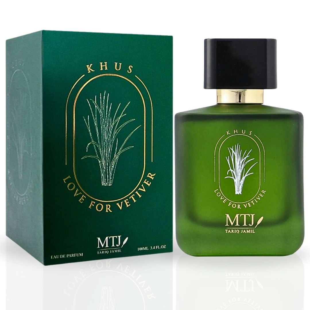 Khus Love For Vetiver EDP Spray 100ML (3.4OZ) by MTJ | Long Lasting, Floral, Warm, Woody, Luxurious Unisex Scent.