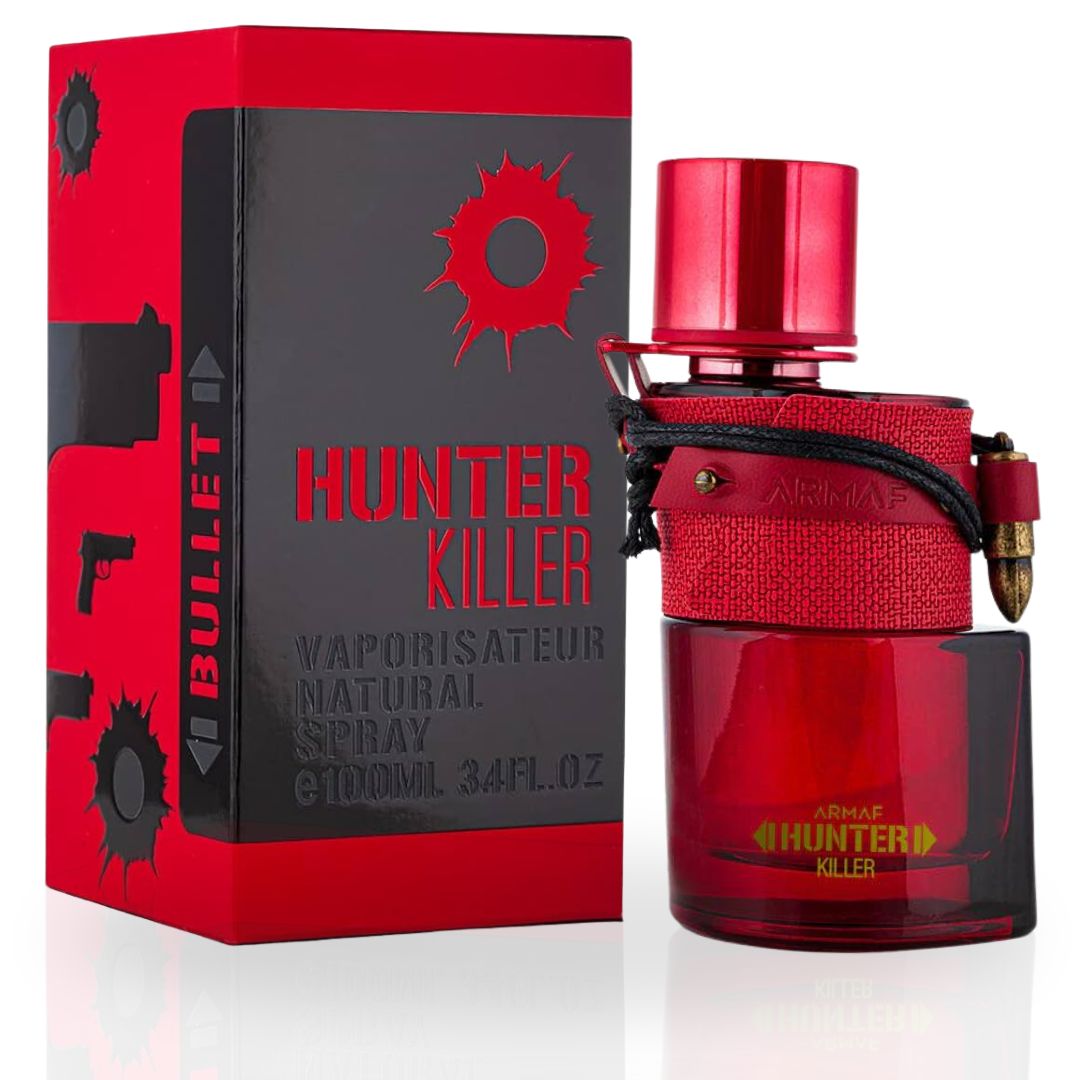 Hunter Killer For Men EDP Spray 100ML (3.4 OZ) By Armaf | Elevate Your Presence With This Captivating Fragrance. - Intense Oud