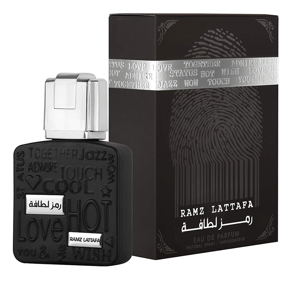 Ramz Lattafa Silver for Men EDP - 30ML by Lattafa - Intense oud