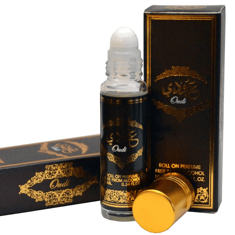 Oudi Perfume Oil (PACK OF 3) - 10ML (0.34oz) by Ard Al Zaafaran - Intense oud