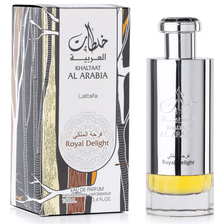 Khaltaat Al Arabia Royal Delight EDP - 100 ML(3.4 oz) by Lattafa - Intense oud