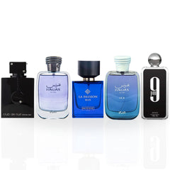 Hawas, Hawas Ice, 9PM, Club De Nuit Intense, La Passion Blue - Eau De Parfum Sprays for Men | Long Lasting, Refreshing, Aquatic, Luxurious Masculine Scents. (COLLECTION FOR MEN)