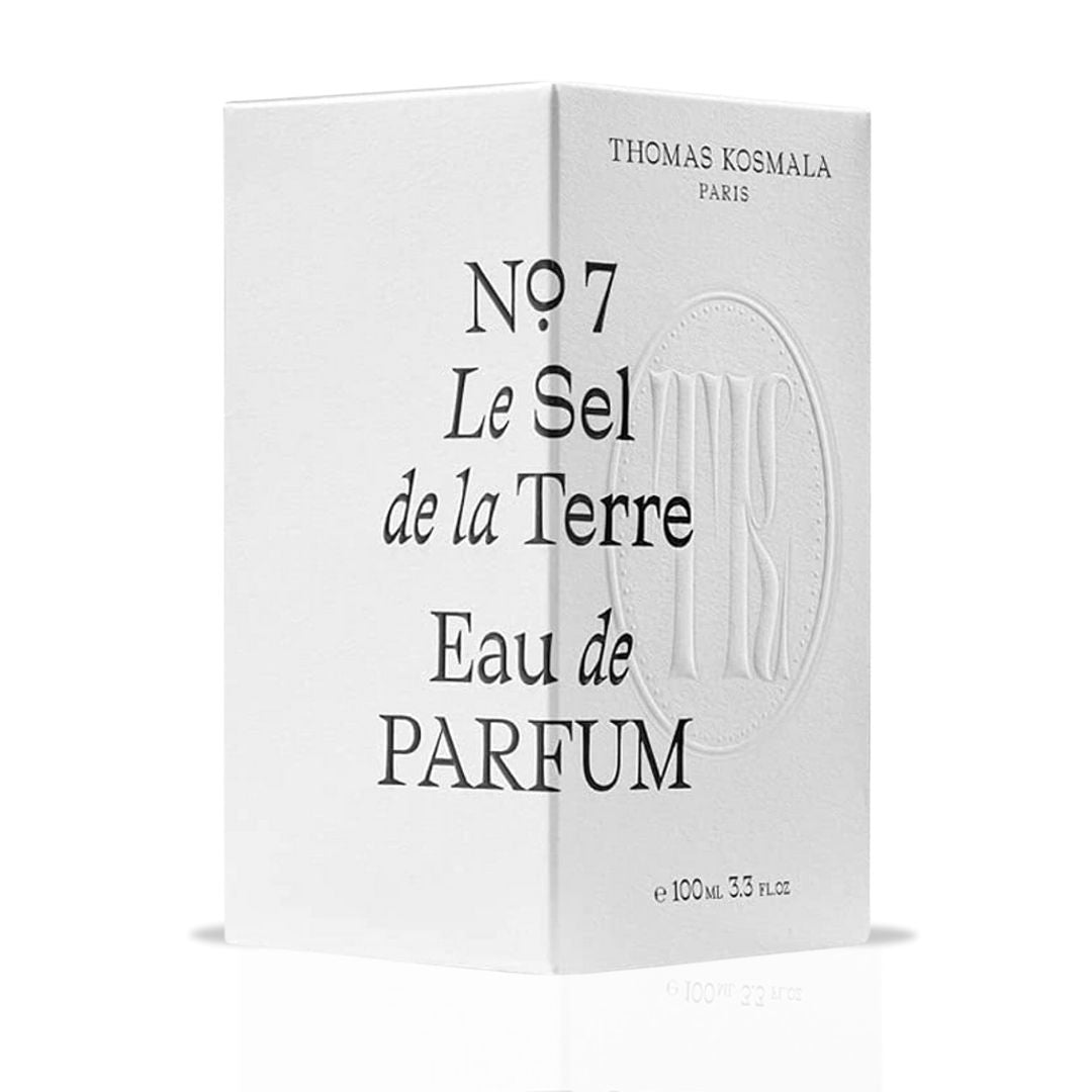 No. 7 Le Sel De La Terre Eau De Parfum Spray 100ML (3.3 OZ) By Thomas Kosmala Paris | A Crisp, Refreshing Marine Fragrance With A Subtle Floral & Woody Elegance.