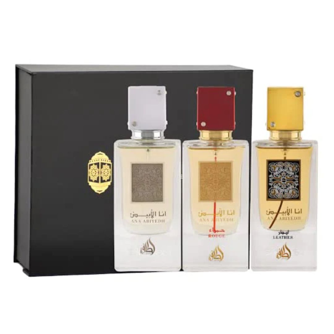 Ana Abiyedh, Ana Abiyedh Leather & Ana Abiyedh Rouge EDP-60ml With Magnetic Box