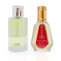 Tooty Musk & Fantastic - EDP Sprays 50ML by Al Rehab | Floral Elegance, Fruity Fun. (BUNDLE)