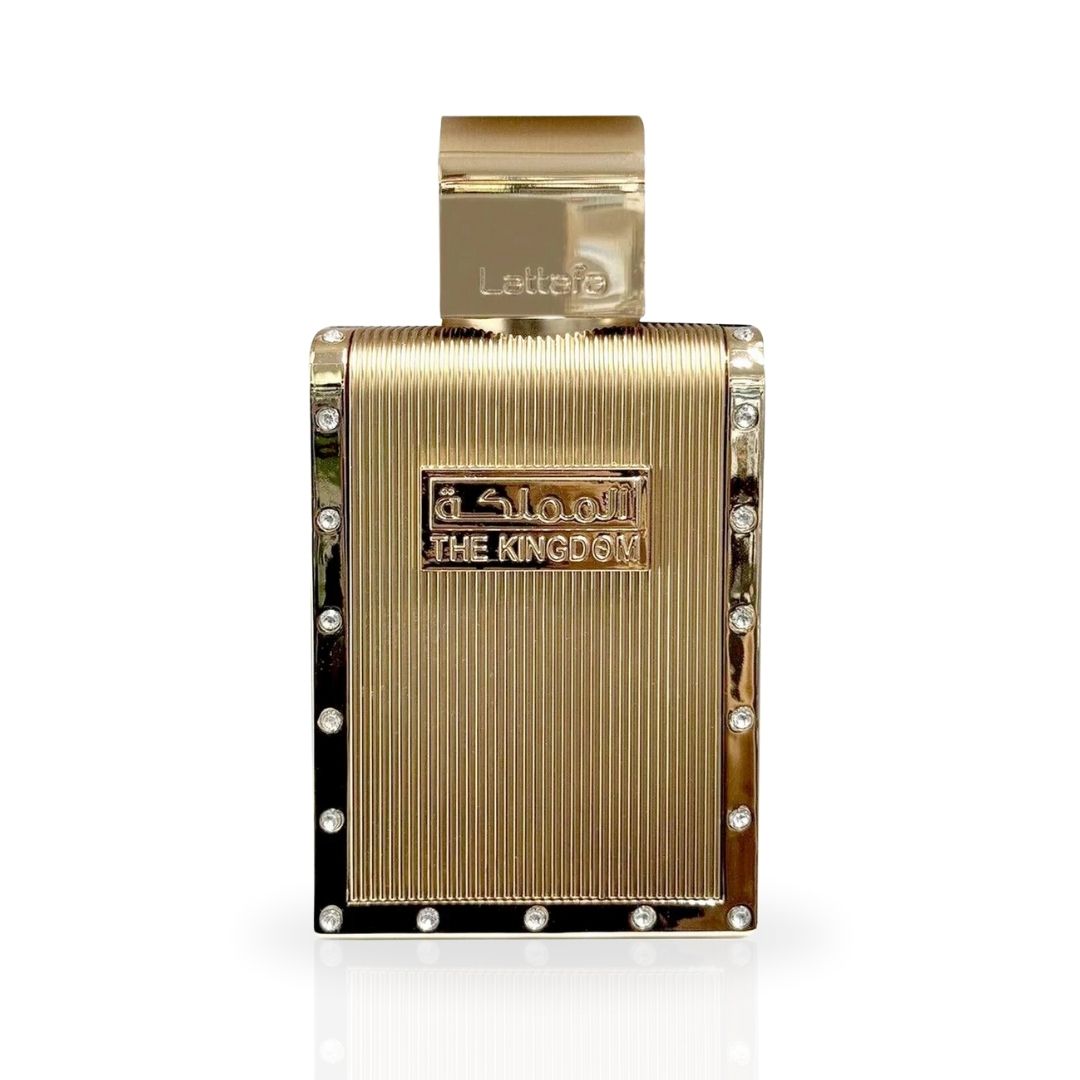 The Kingdom for Men Eau De Parfum Spray 100ML (3.4 OZ) by Lattafa | Long Lasting, Refreshingly Captivating Scent.