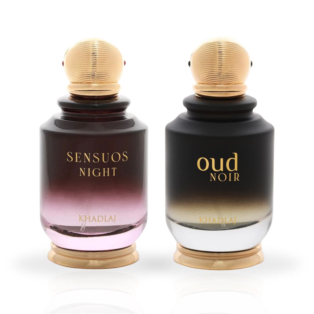 Sensuos Night & Oud Noir |ELEGANT SET| EDP-100Ml (3.4Oz) By Khadlaj