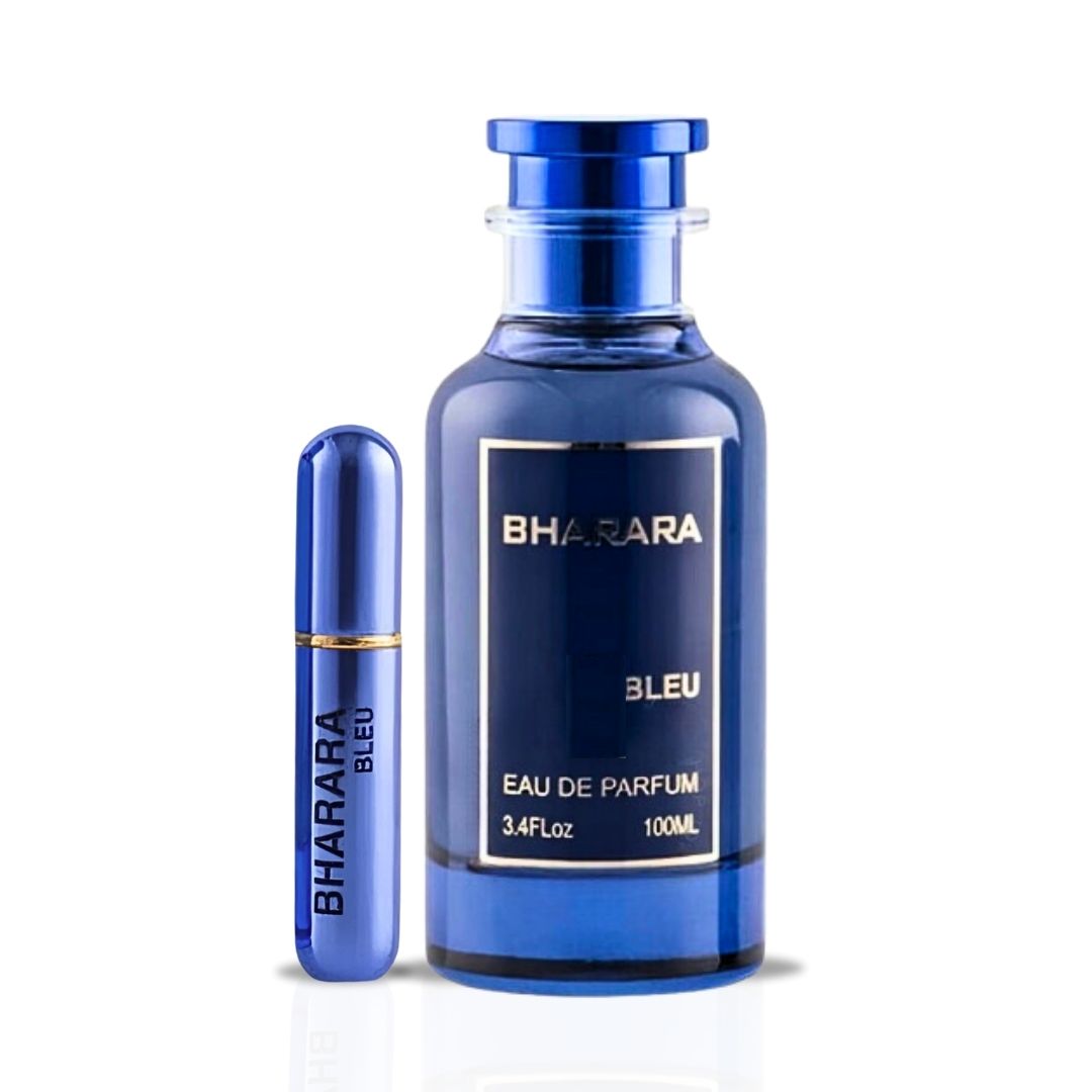 Bharara Bleu Pour Homme EDP Spray 100ML (3.4 OZ) By BHARARA | Fresh Citrus Meets Sweet Berries.