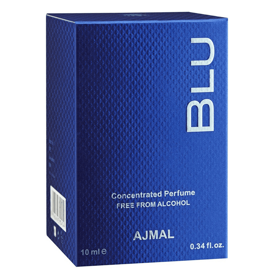 Blu for Men Perfume Oil - 10 ML (0.3 oz) By Ajmal - Intense oud