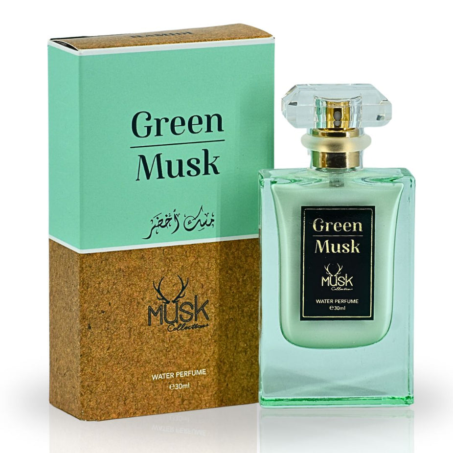 GREEN MUSK WATER PERFUME 30ML (1.01 OZ) By Hamidi | Delight Your Senses With The Invigorating Aroma. - Intense Oud