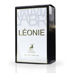 Léonie Eau De Parfum Spray 100ML (3.4 OZ) by Maison Alhambra | Long Lasting, Warm, Sensual, Enchanting Scent.