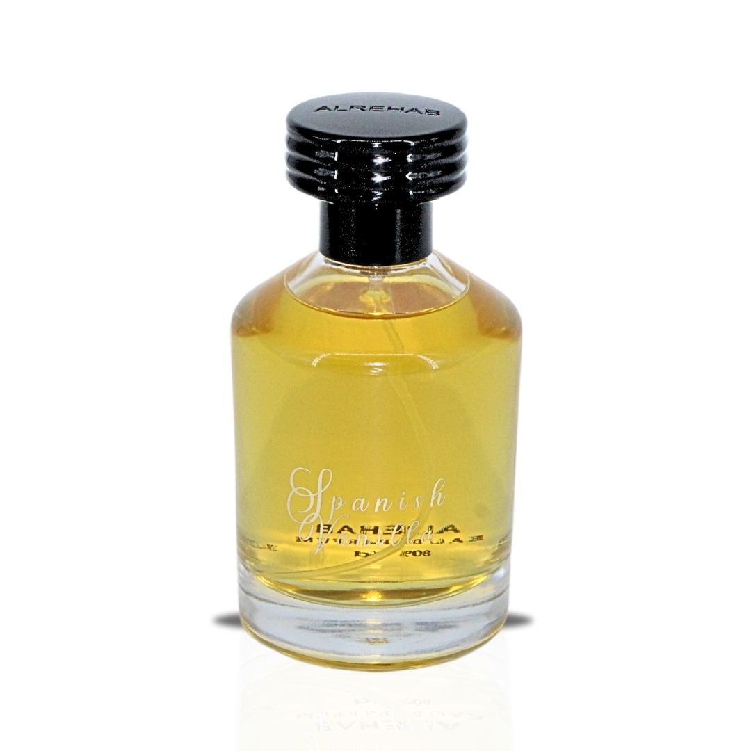 Spanish Vanilla EDP Spray 100ML (3.4 OZ) By Al Rehab | A Luxurious Soft, Sweet Vanilla Fragrance.