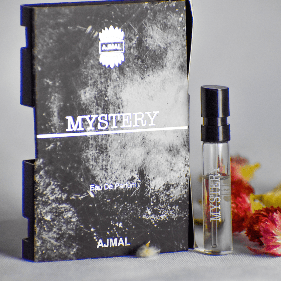 1 Mystery EDP Sample for Men - 1ML (0.05 oz) by Ajmal - Intense oud