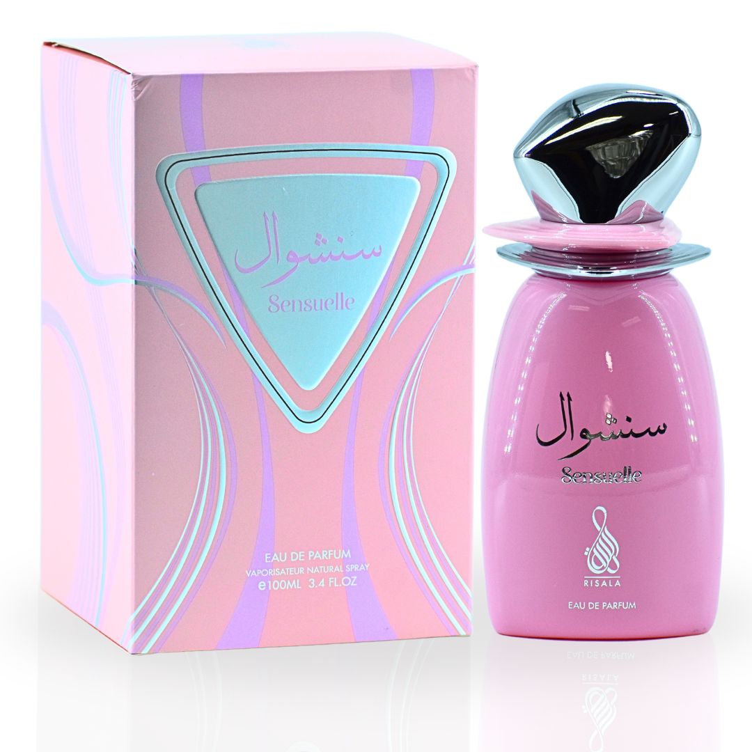 Sensuelle EDP Spray 100ML (3.4 OZ) By RISALA | Experience The Floral Delight Of This Captivating Fragrance. - Intense Oud