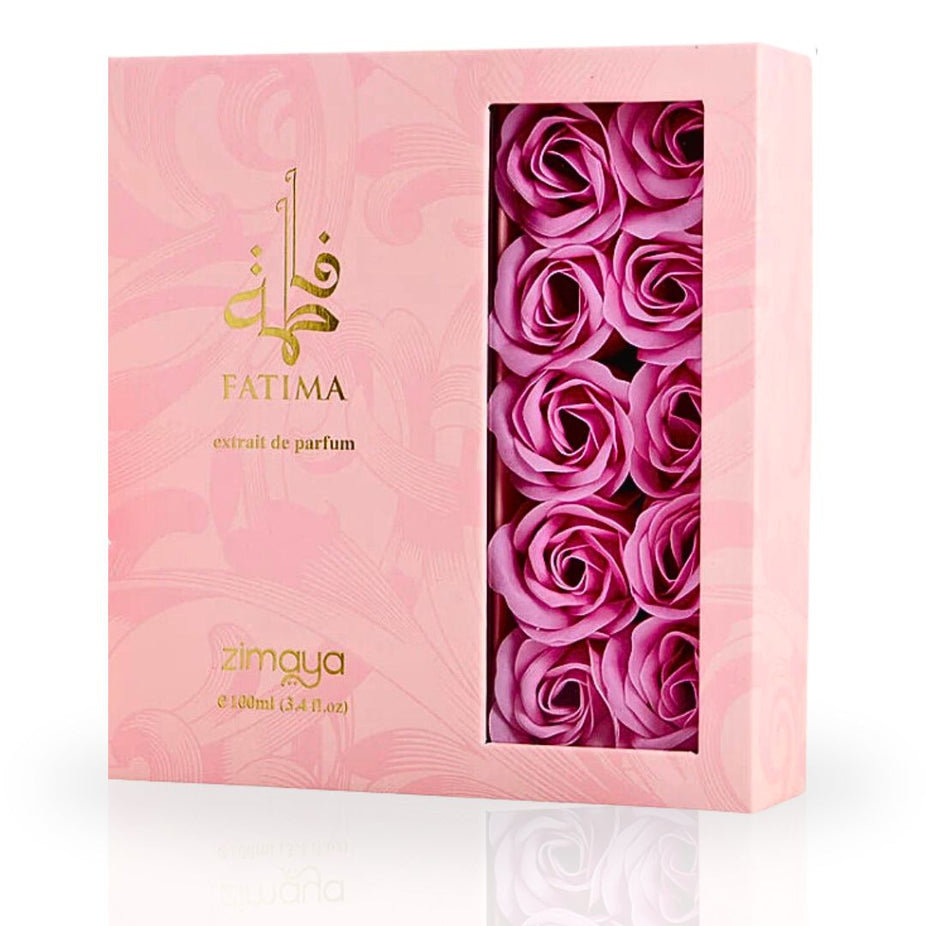 Fatima Pink Extrait De Parfum Spray 100ML (3.4 OZ) By ZIMAYA | Experience The Enchanting Blend Of Vibrant Citrus & Elegant Florals. - Intense Oud